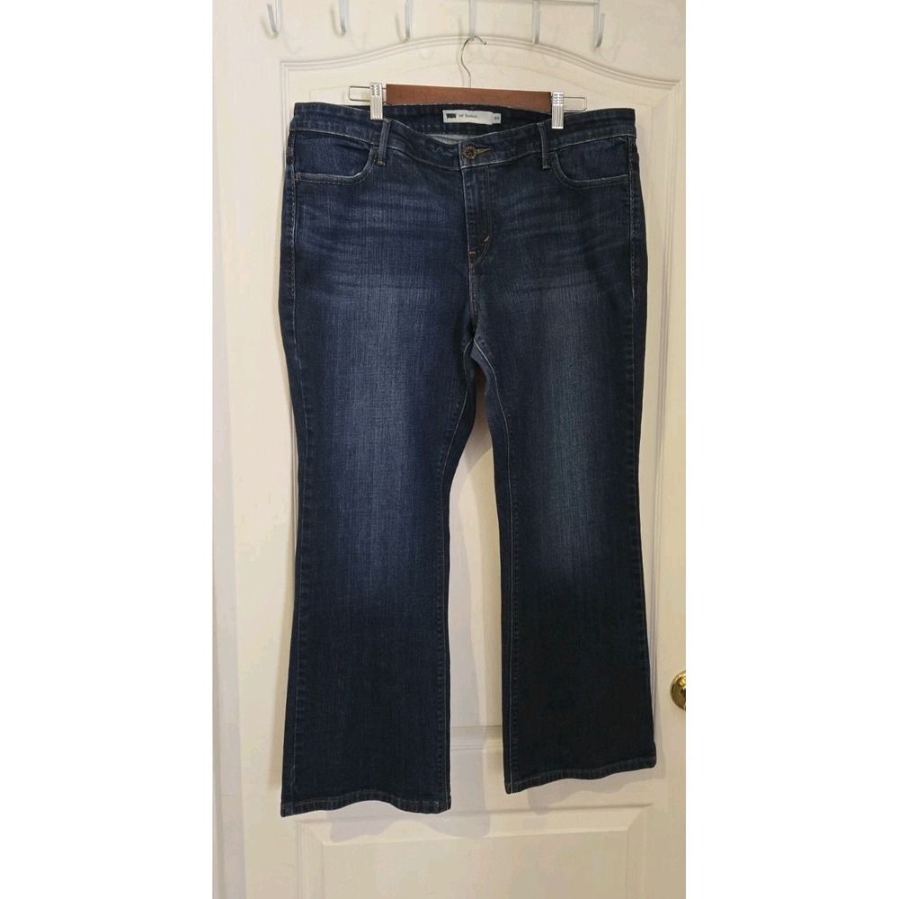 Womens Levi 590 Bootcut 16W Jeans 38x29